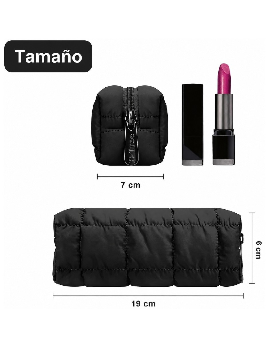 Cosmetiquera para maquillaje genérica cosmetiquerasde tela individual piezas para mujer