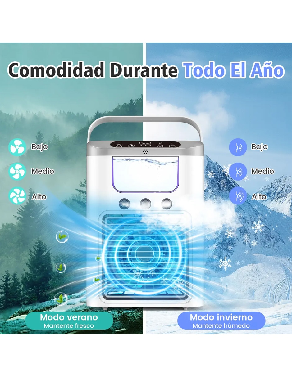Ventilador 2 en 1 petukita box3 velocidades