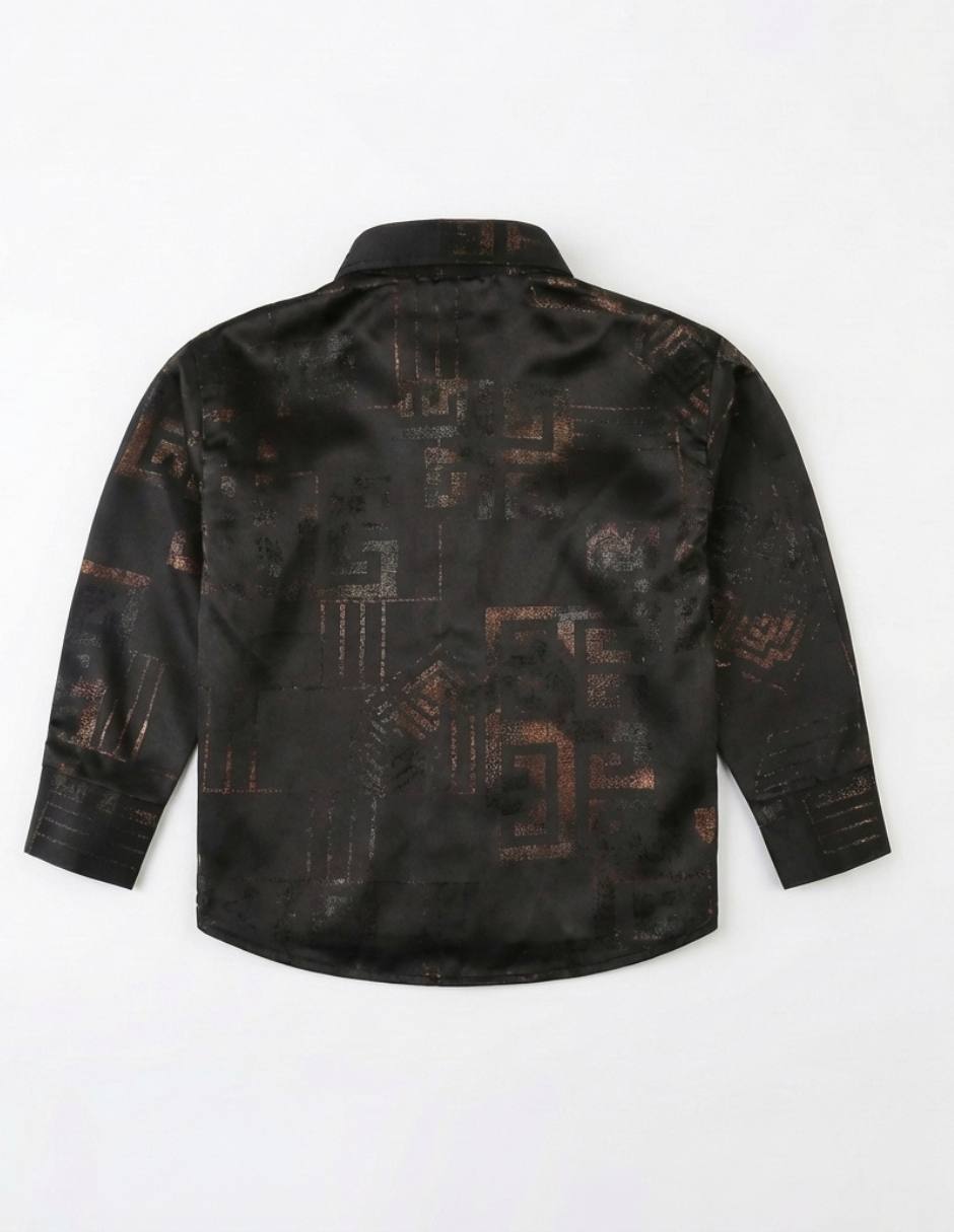 Camisa infantiles casual pavini pvkls033 manga larga para niño
