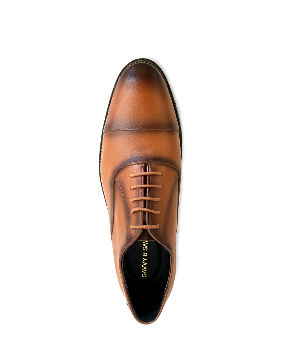 Zapato oxford savvy prima pelle para hombre