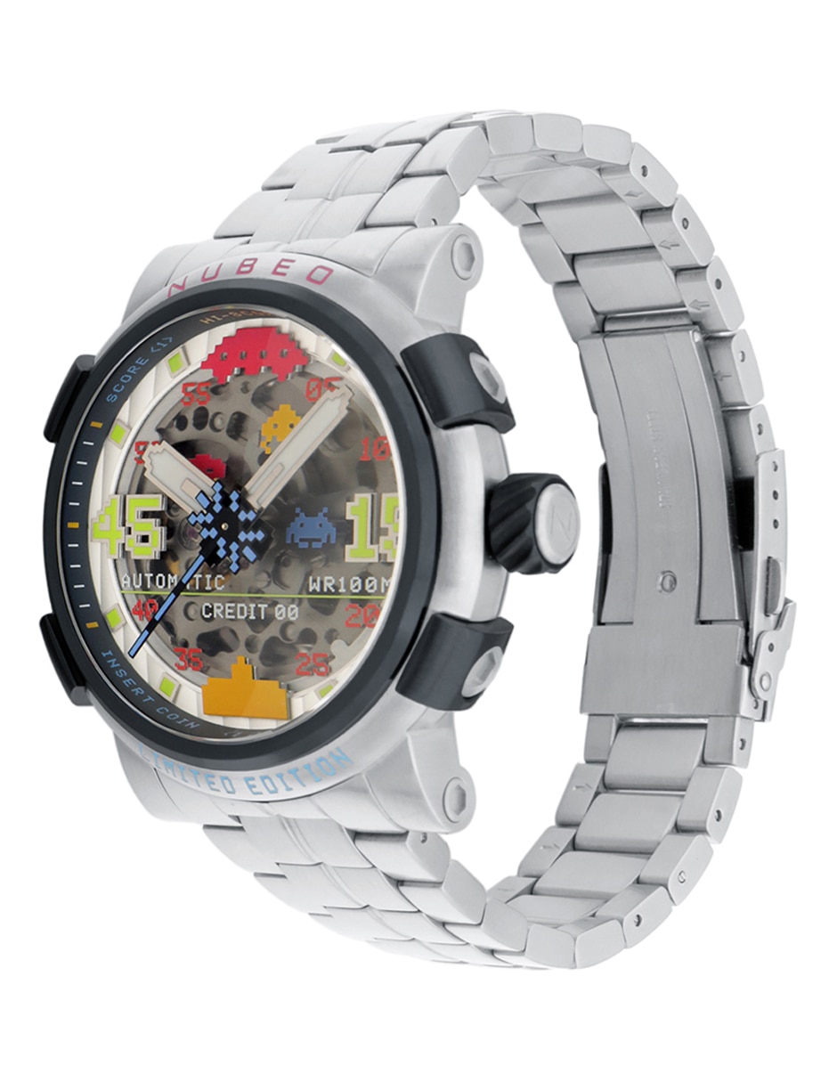 Reloj orion automatic space invaders edición limitada para hombre nb-6110- 6