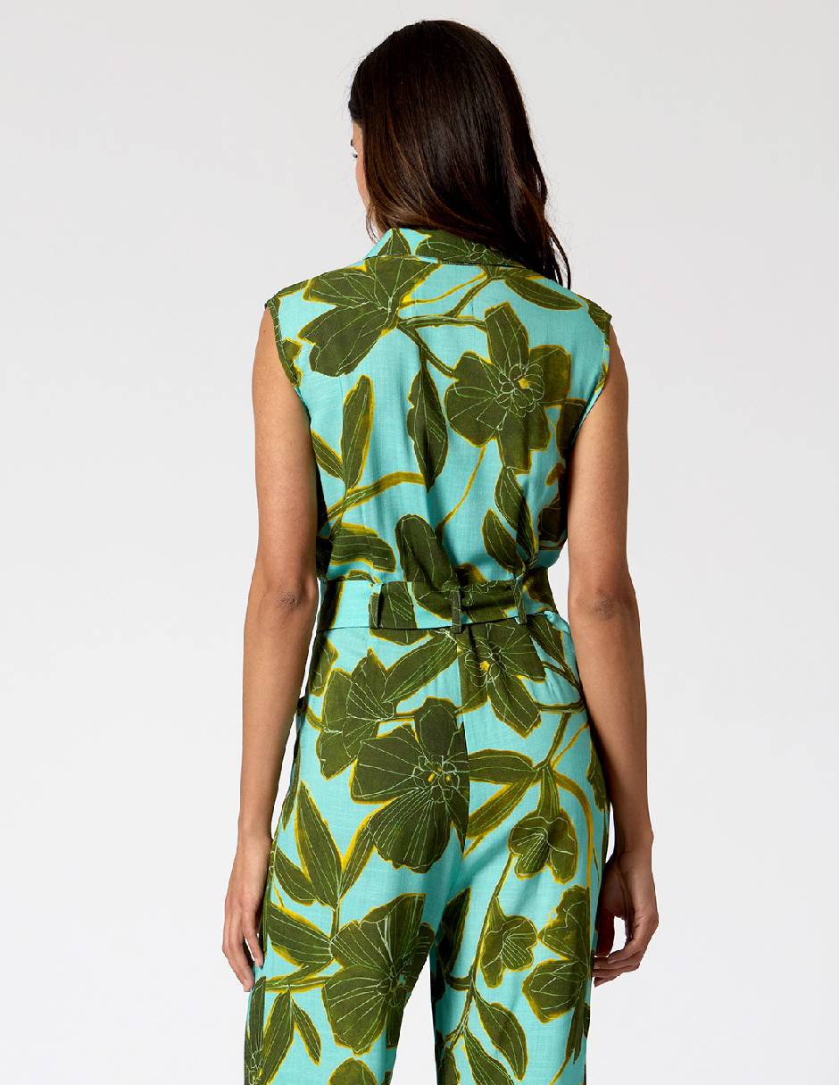 Jumpsuit Criteria estampado floral para mujer