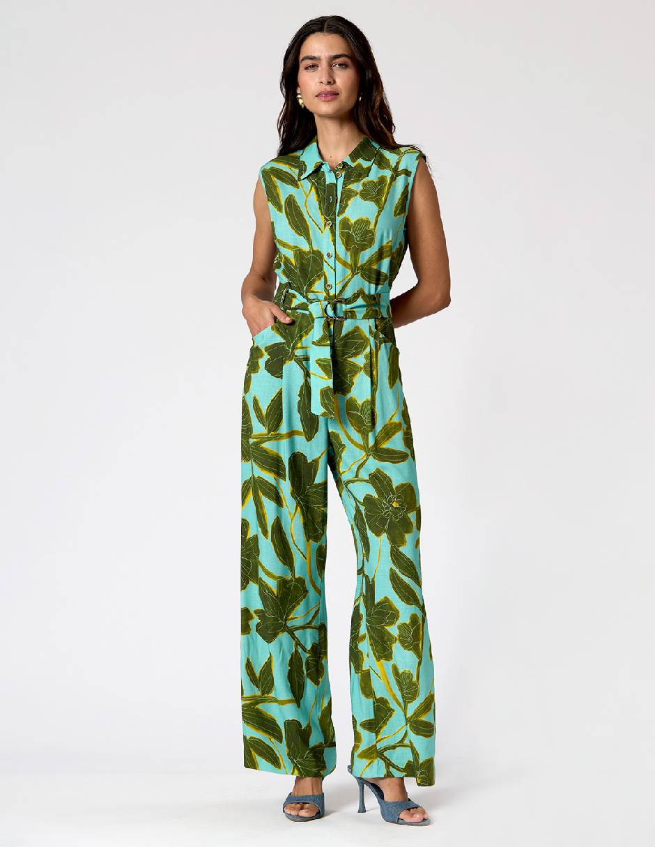 Jumpsuit Criteria estampado floral para mujer