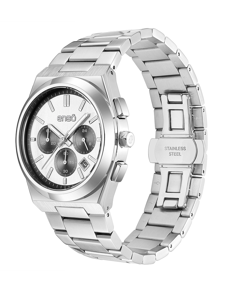 Reloj Enso urban chronograph silver para hombre ew2624g