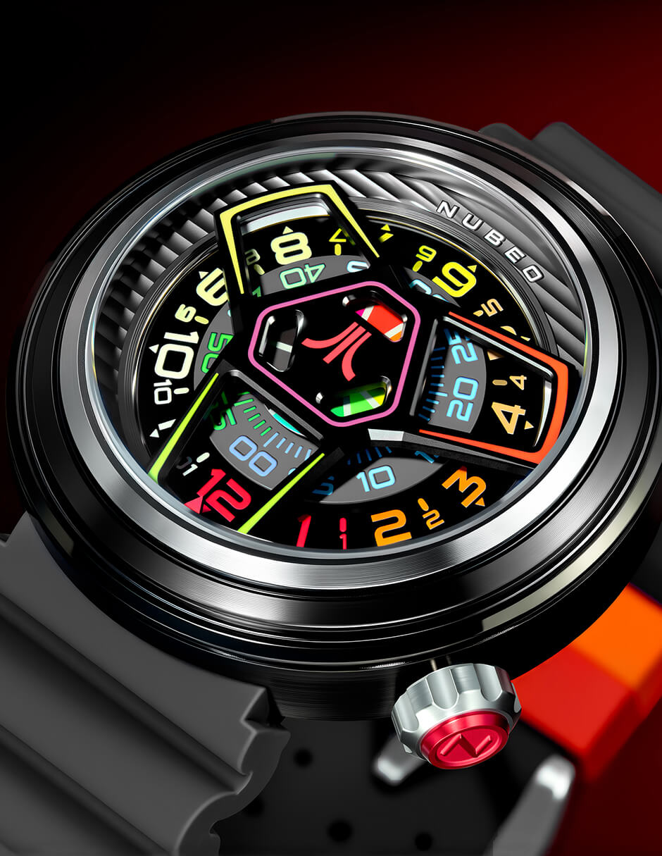 Reloj Nubeo ventana automatic atari retro gamer edición limitada para hombre nb-6125-