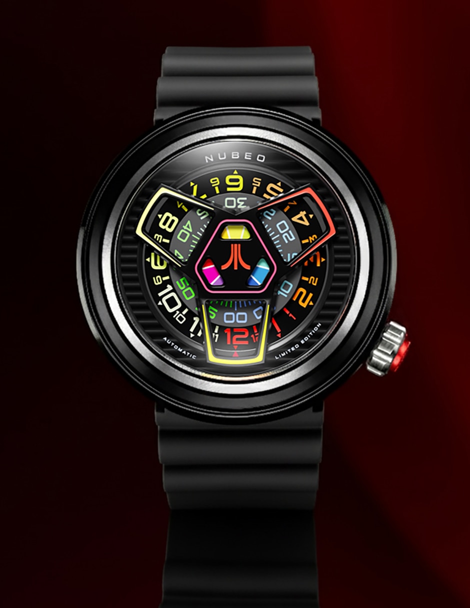 Reloj Nubeo ventana automatic atari retro gamer edición limitada para hombre nb-6125-