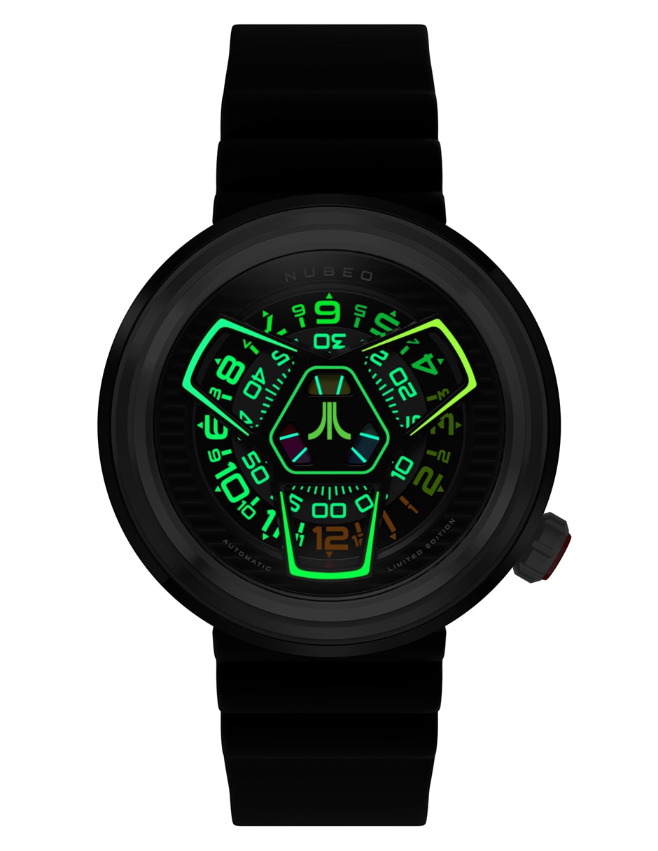 Reloj Nubeo ventana automatic atari retro gamer edición limitada para hombre nb-6125-
