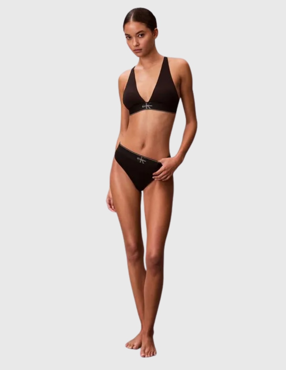 Brassiere triangle Calvin Klein para mujer