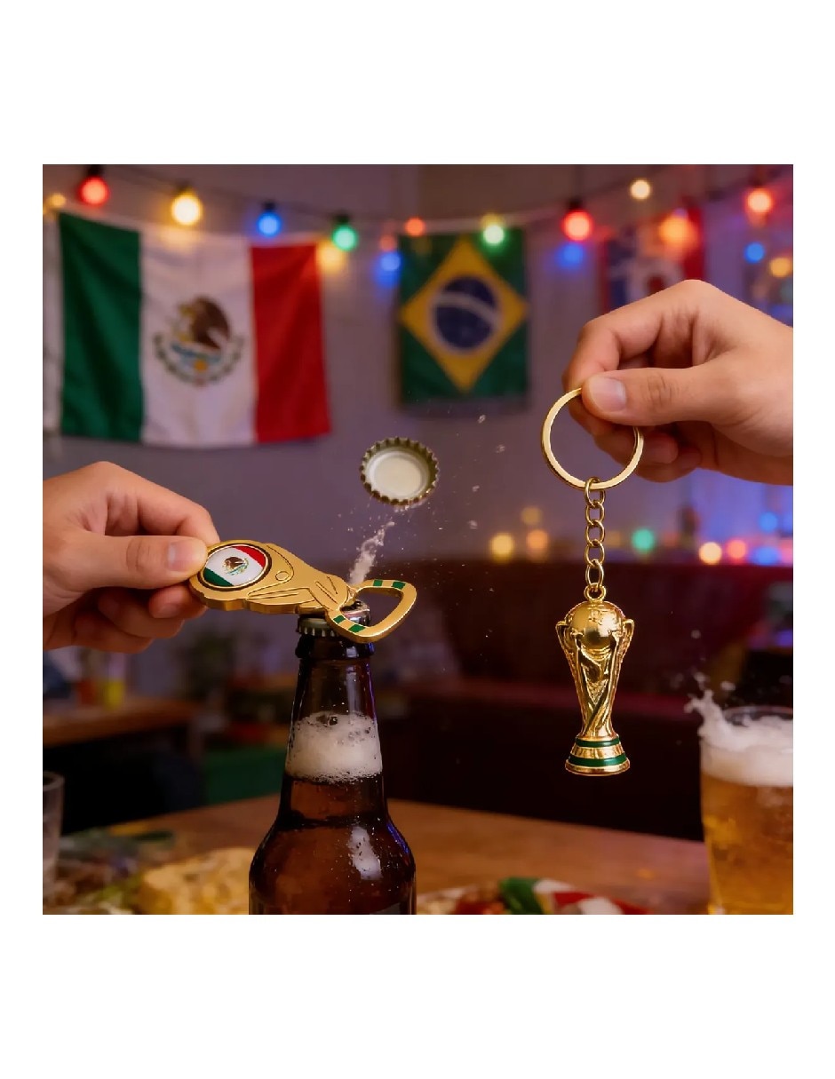 Llavero genérica fútbol de metal