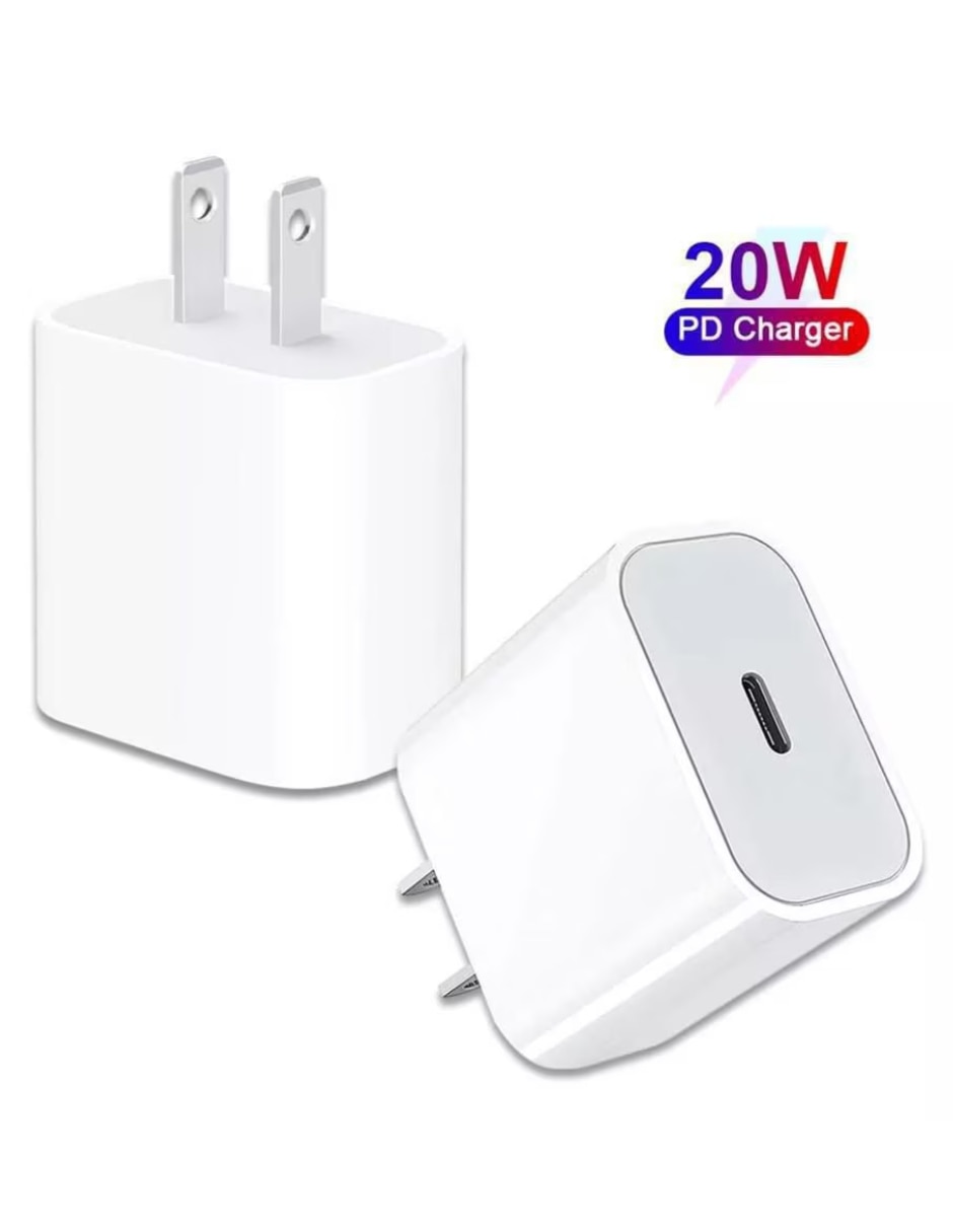 Cargador pared cubo USB C USB tipo C 20 W 3