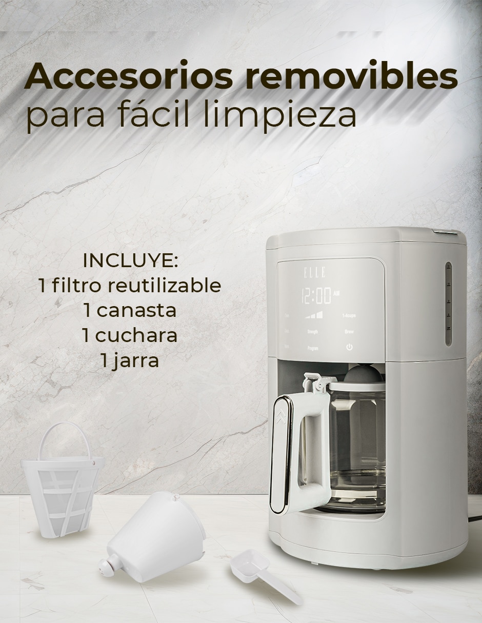 Cafetera de goteo elle ekcmp301bu