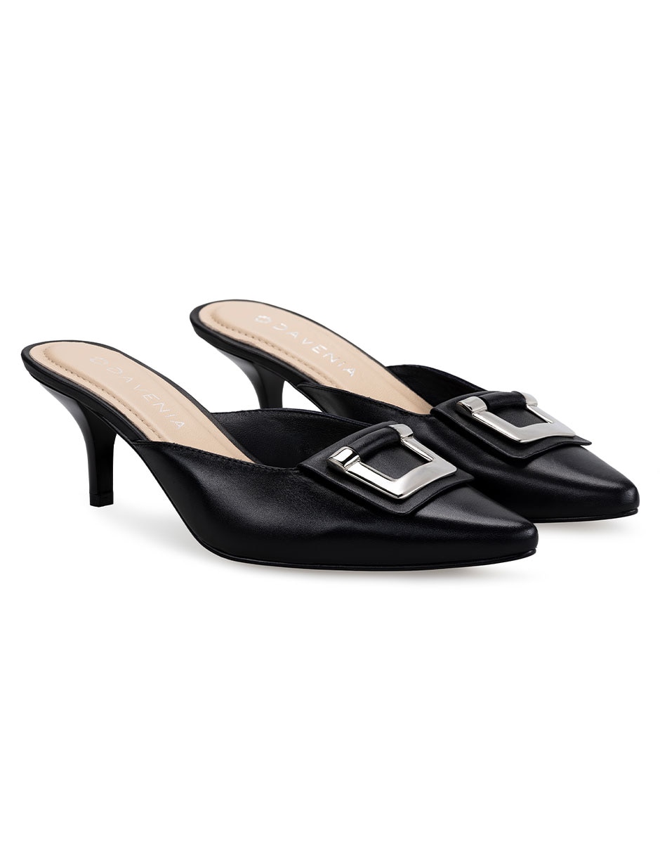 Zapatilla piel davenia