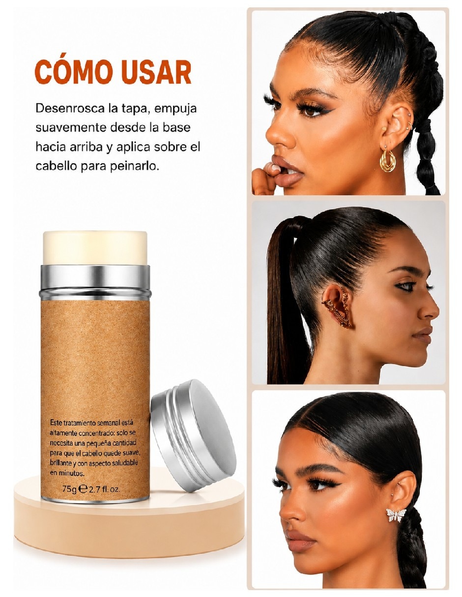 Cera para cabello para cabello todo tipo genérica fijar