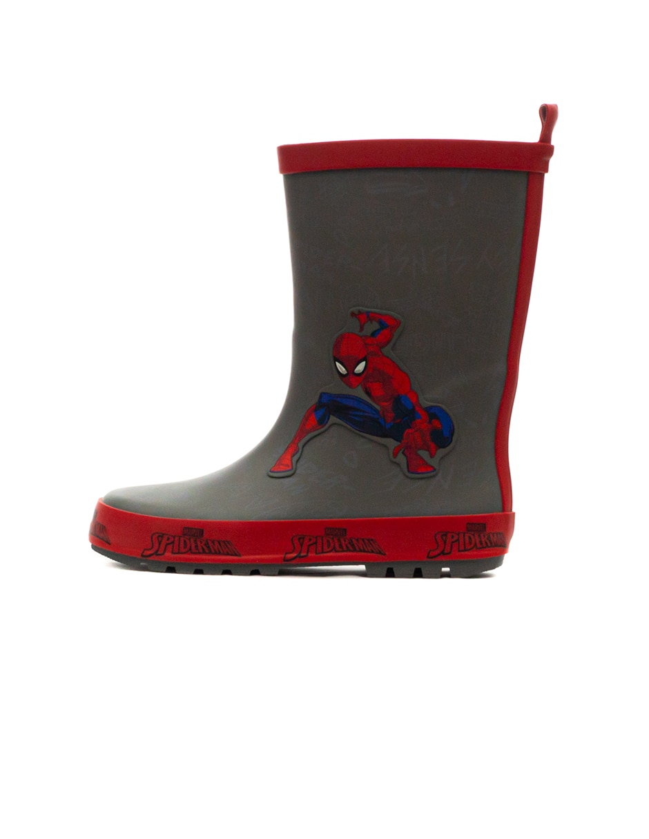 Bota spider-man para niño