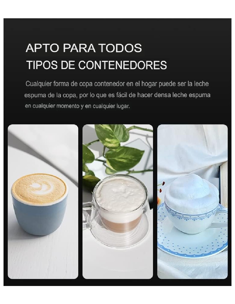 Batidor espumador genérica