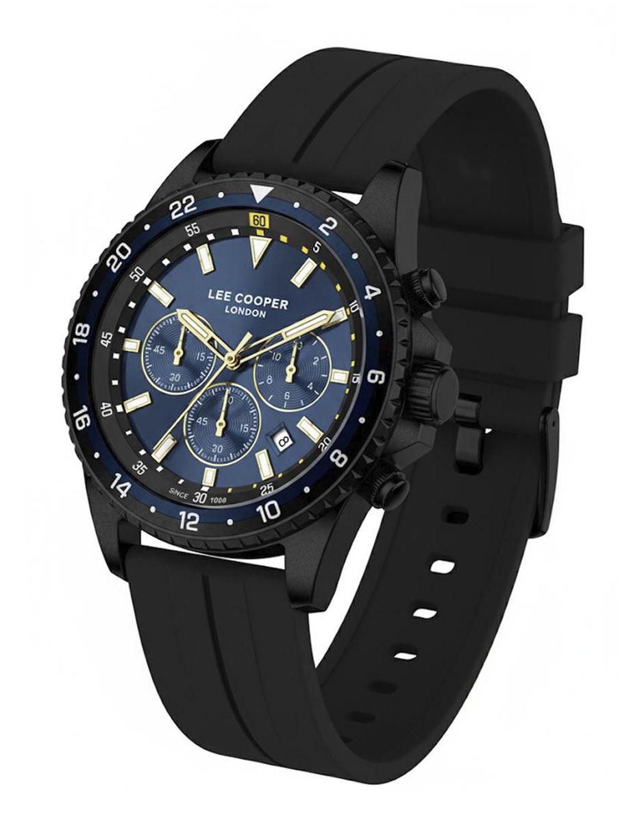 Reloj lee cooper black collection para hombre lc07210.691