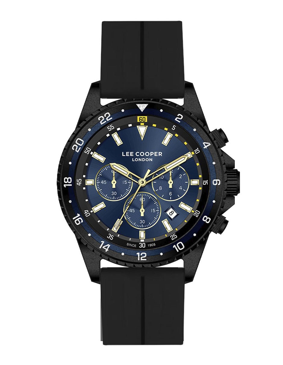 Reloj lee cooper black collection para hombre lc07210.691
