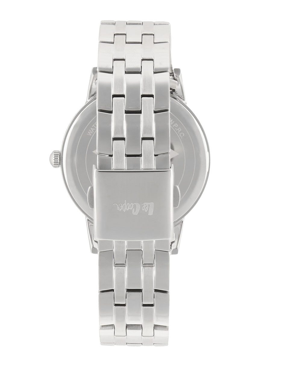 Reloj lee cooper silver collection para hombre lc06498.330