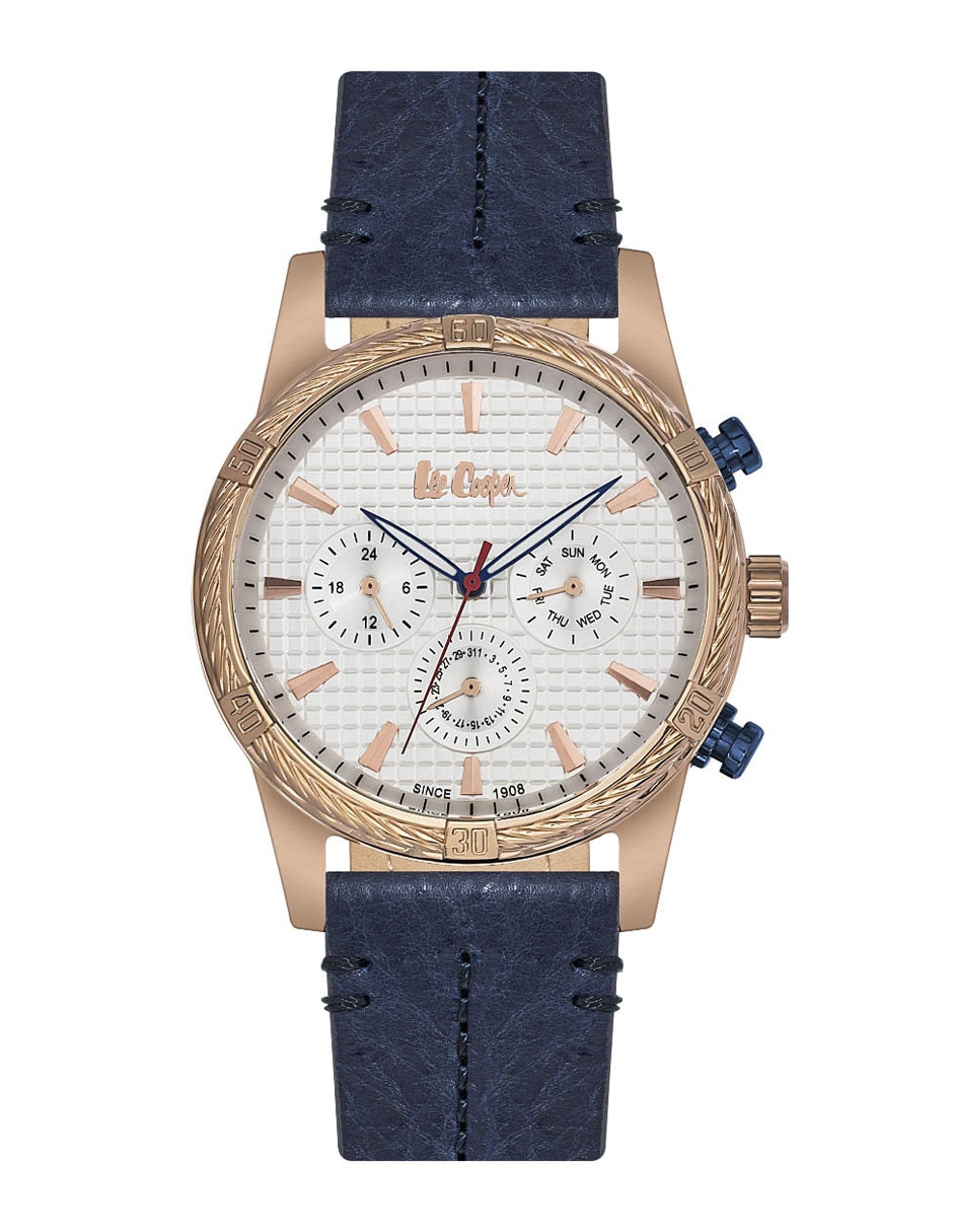 Reloj lee cooper blue collection para hombre lc06524.439