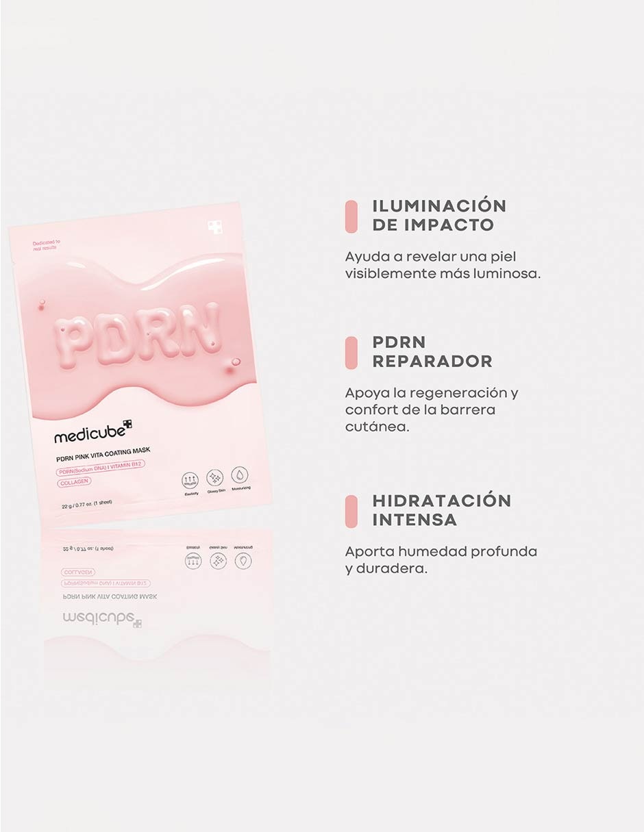 Mascarilla facial Tratamiento Intensivo para hidratar Medicube 3