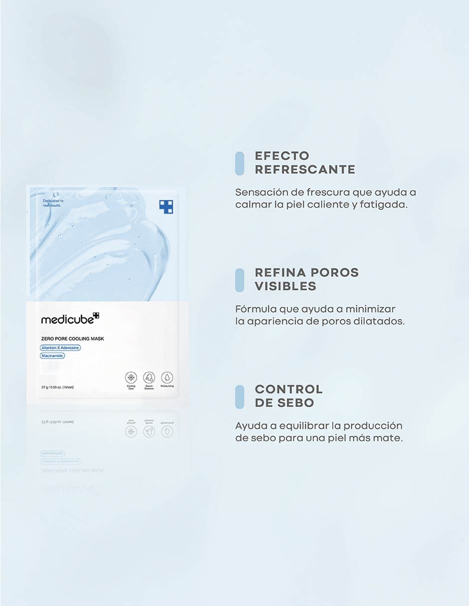 Mascarilla facial Tratamiento Intensivo para hidratar Medicube 4