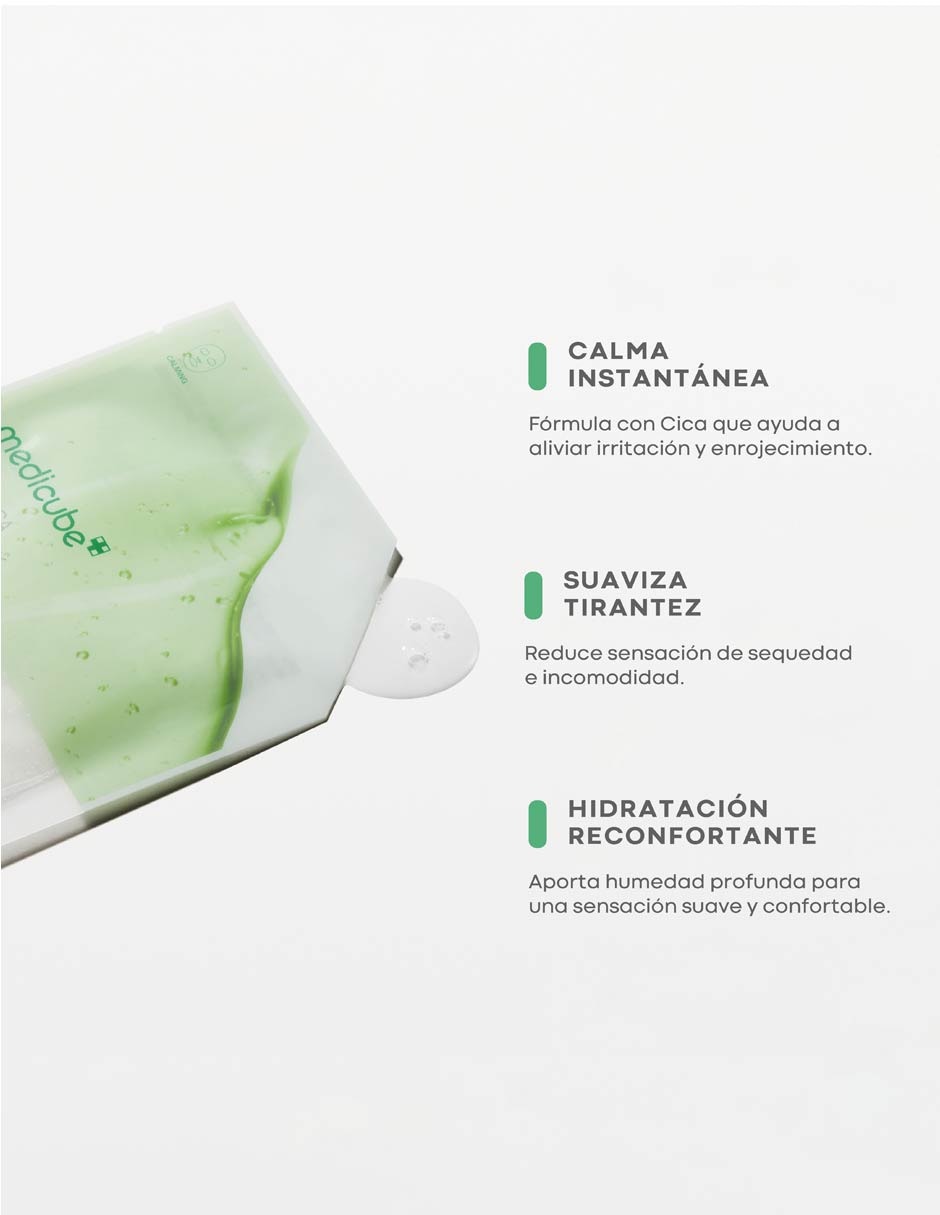 Mascarilla facial Tratamiento Intensivo para hidratar Medicube 8