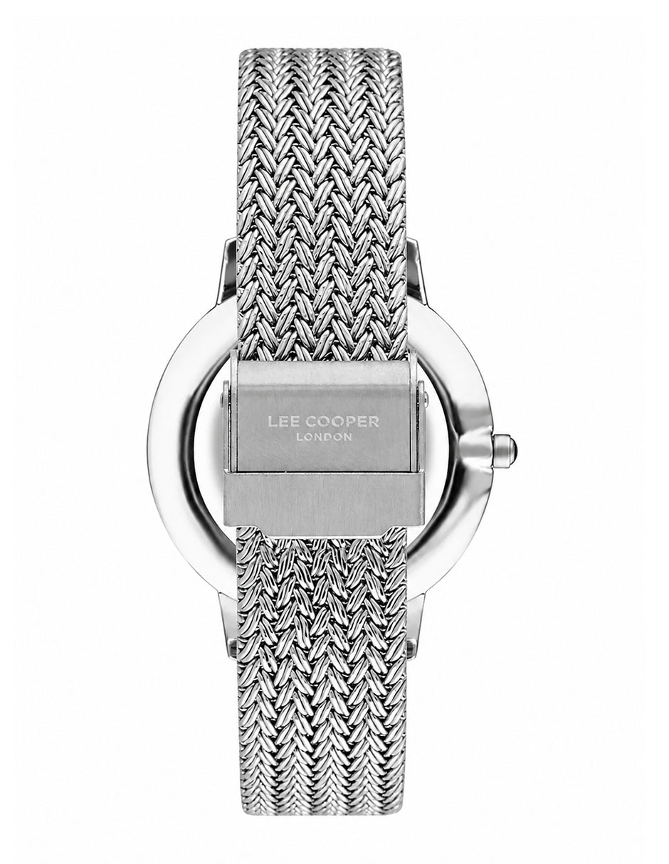 Reloj lee cooper silver collection para mujer lc07401.320