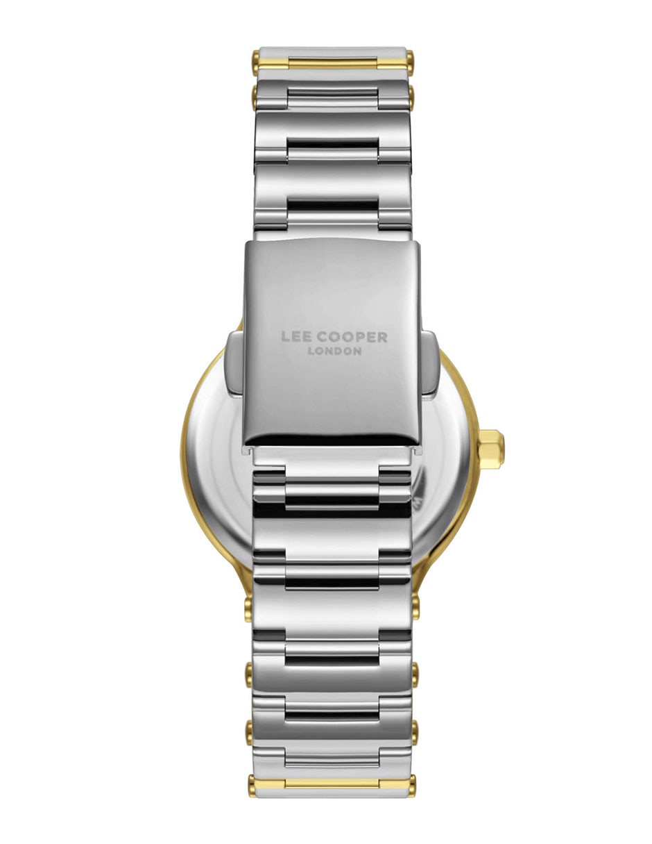 Reloj lee cooper silver collection para mujer lc08000.550