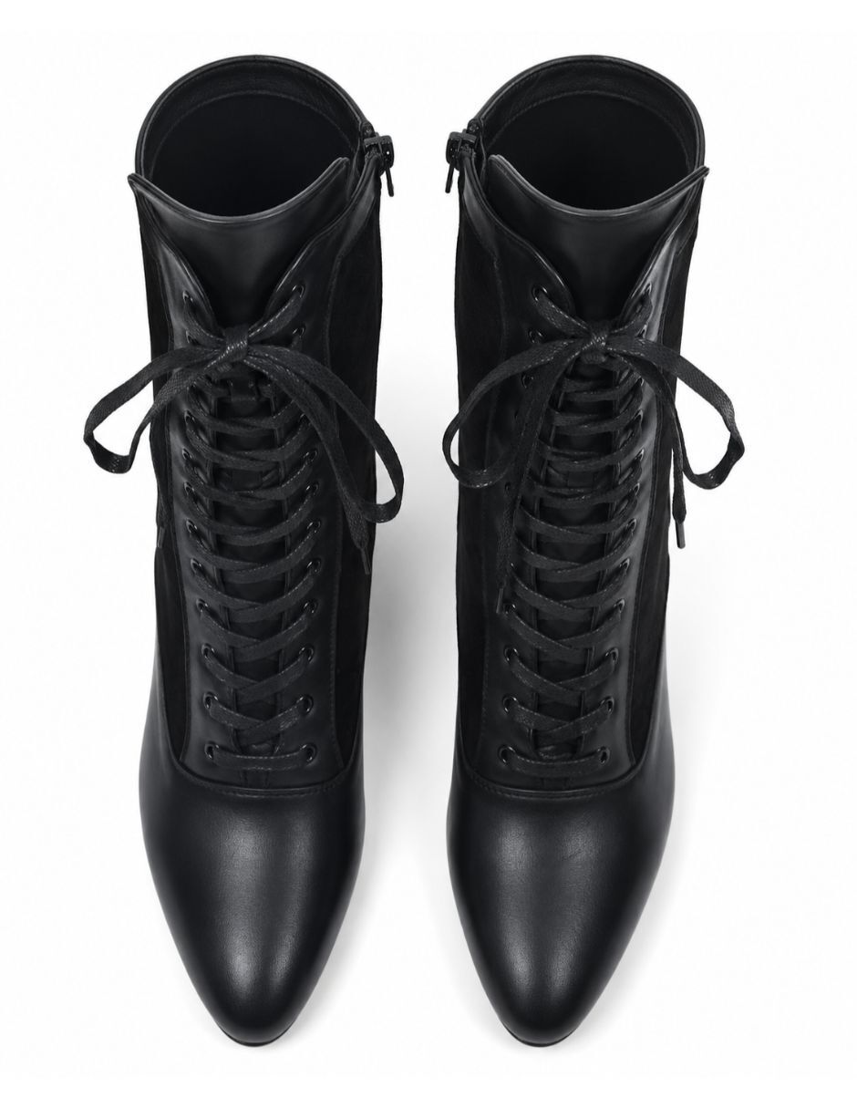 Bota media pierna gwin para mujer