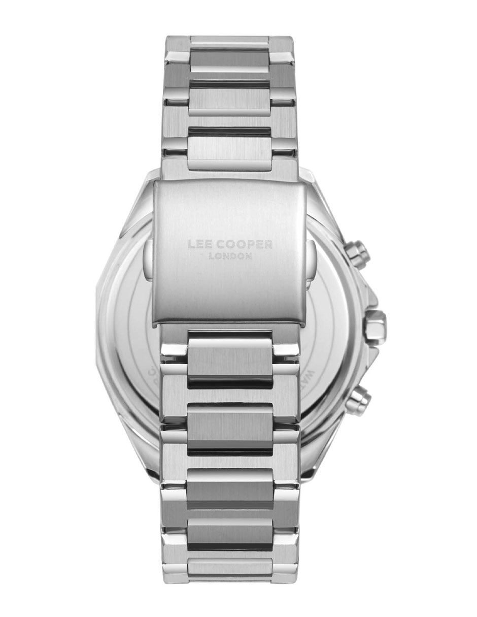 Reloj lee cooper silver collection para hombre lc08021.380