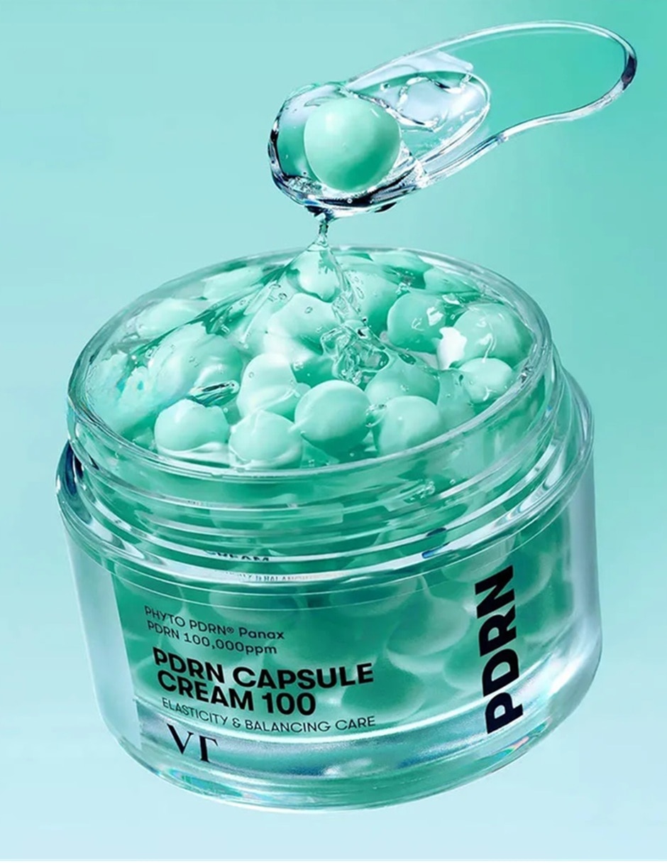 Set crema para facial recomendada para prevenir signos de la edad de noche vt cosmetics pdrn capsule para piel todo tipo piel