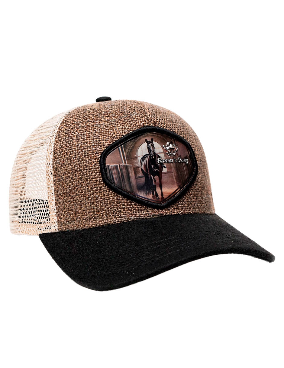 Gorra visera curva snapback para casual para hombre