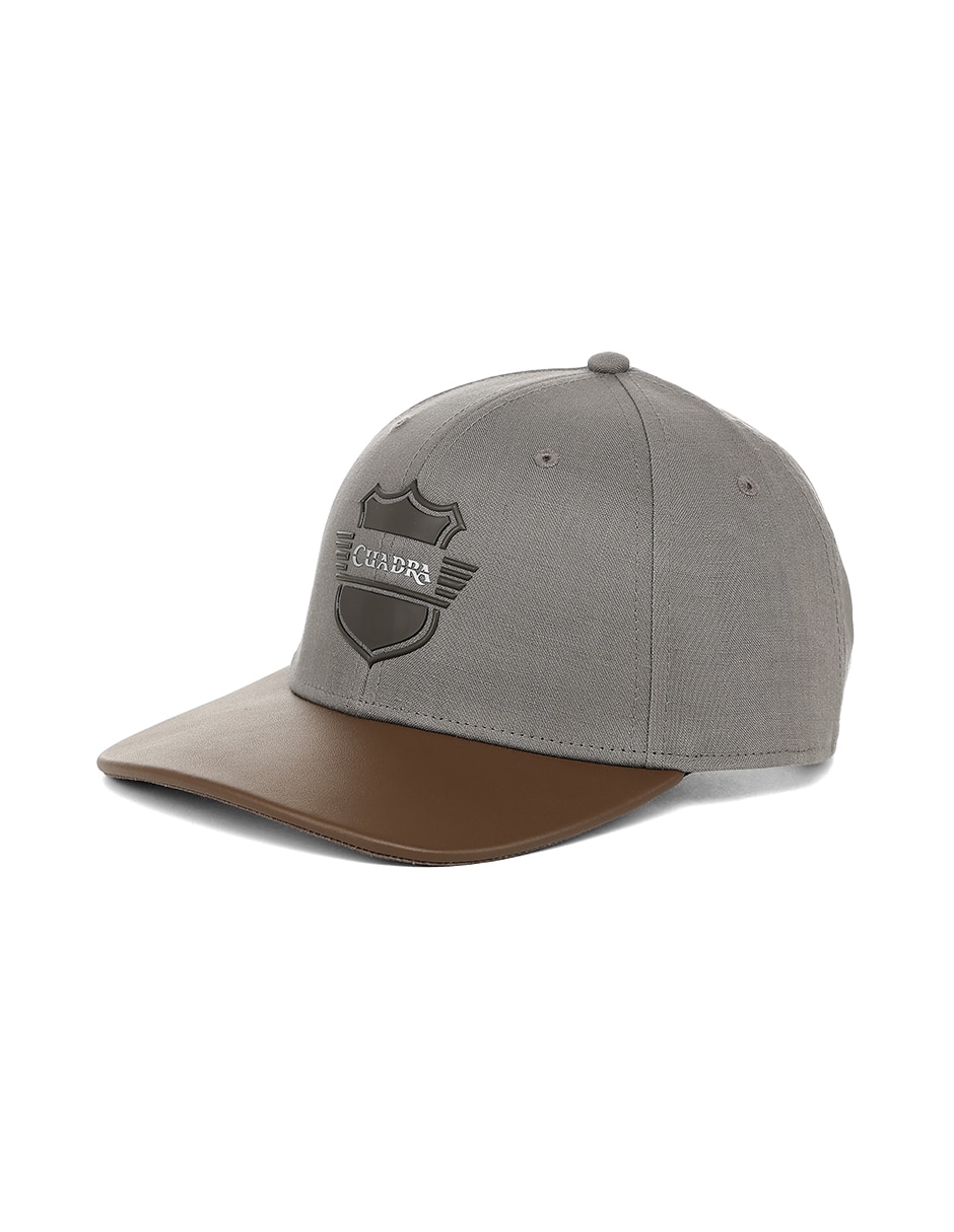 Gorra con visera curva cuadra para hombre