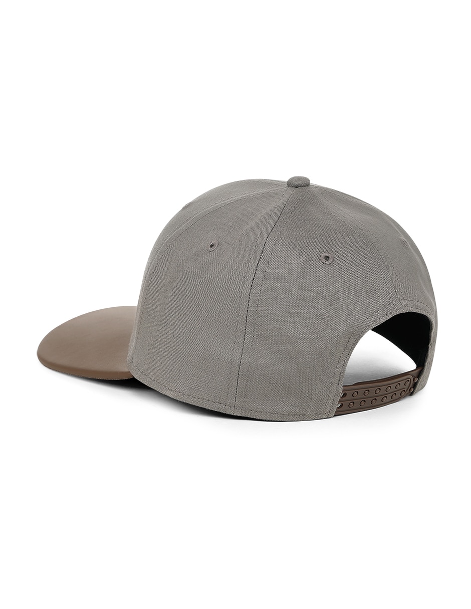 Gorra con visera curva cuadra para hombre