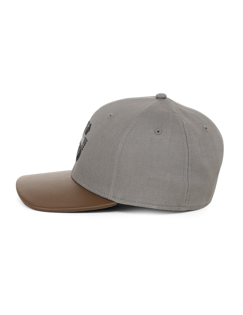 Gorra con visera curva cuadra para hombre