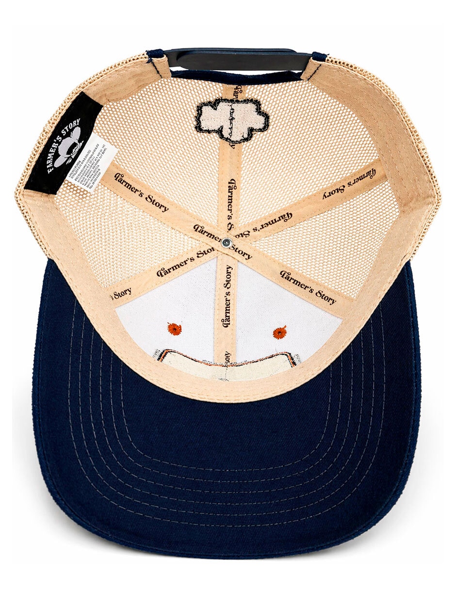 Gorra visera curva snapback knite para hombre