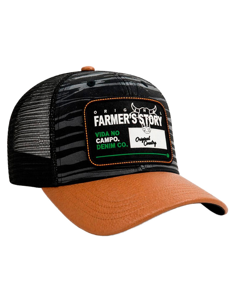 Gorra visera curva snapback para hombre