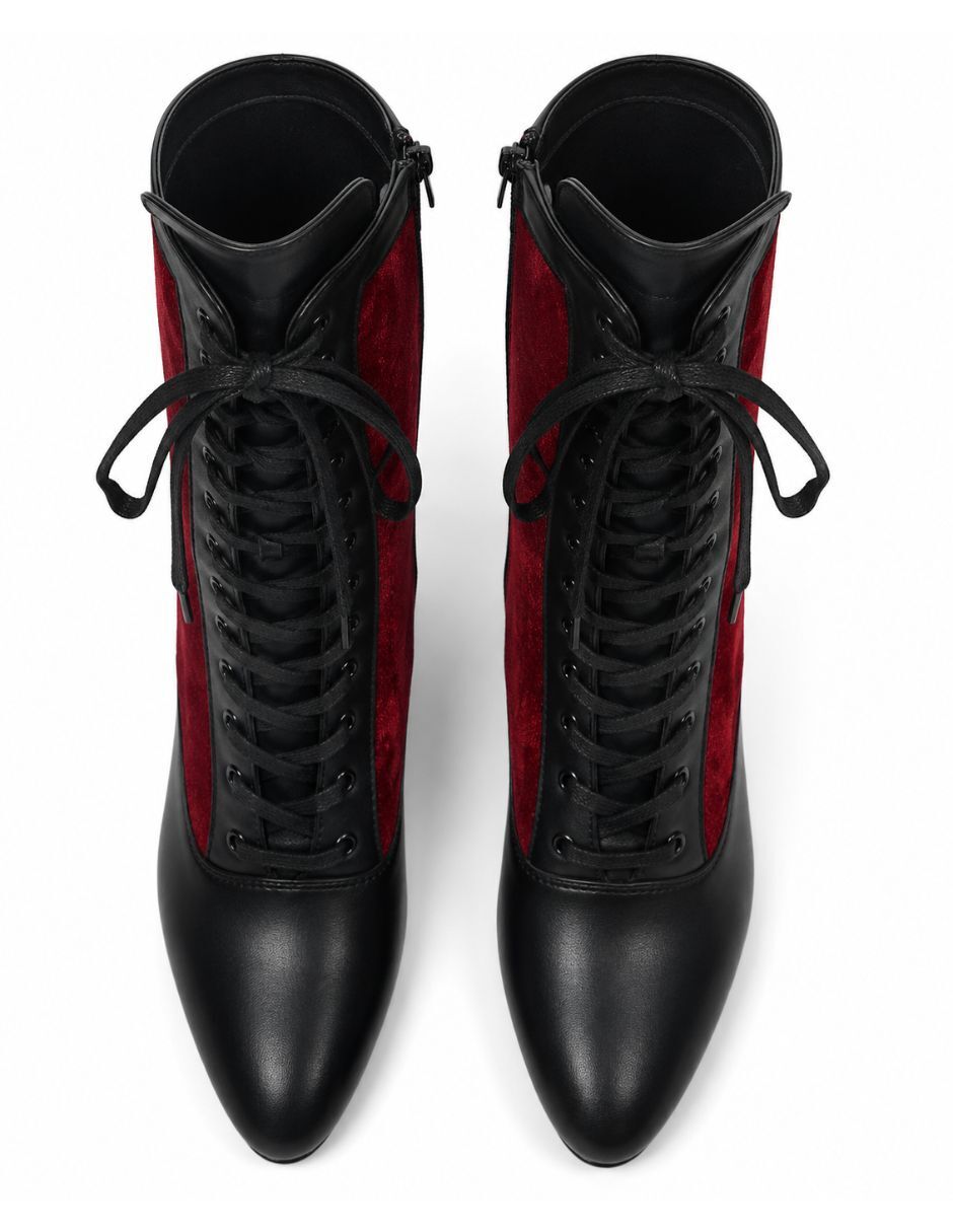 Bota media pierna gwin para mujer