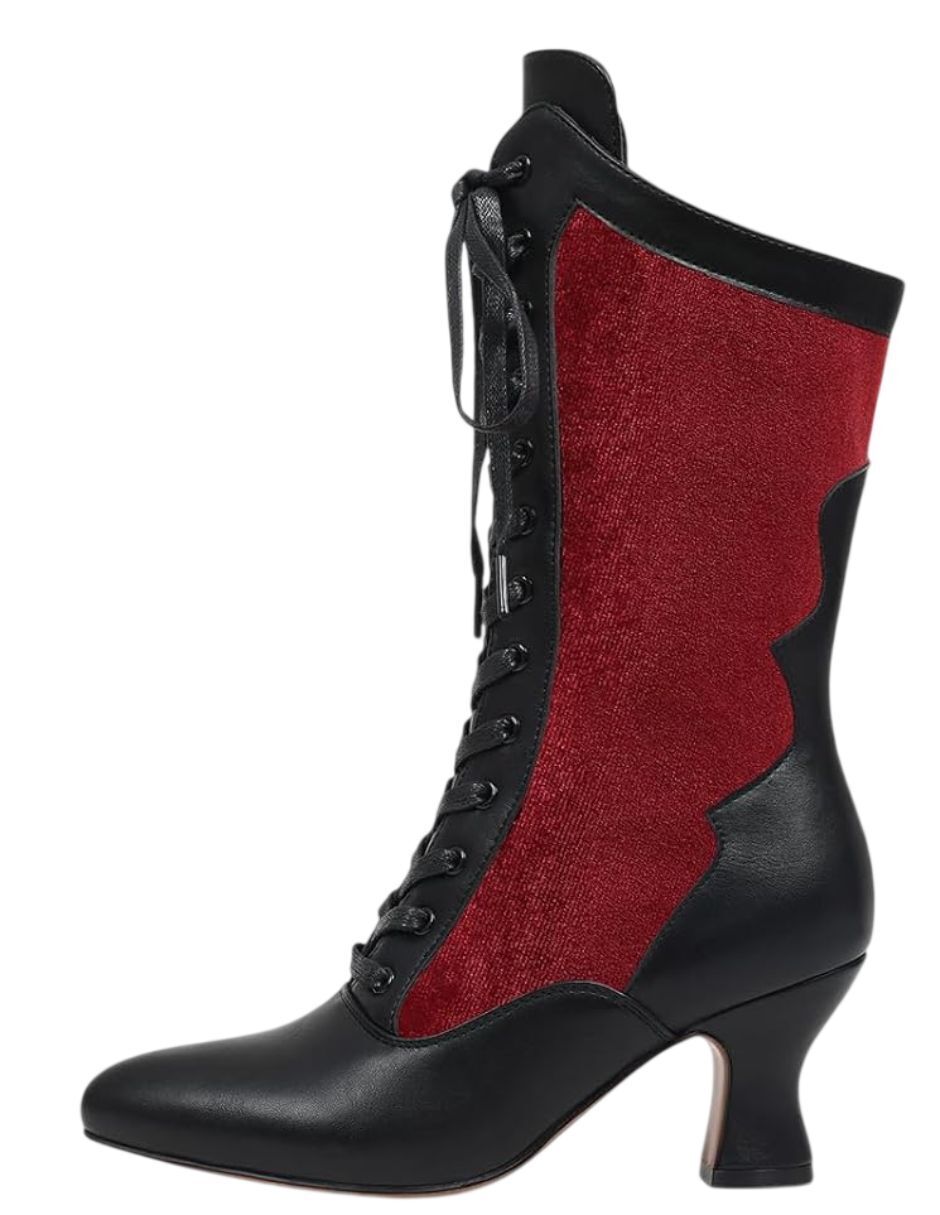 Bota media pierna para mujer