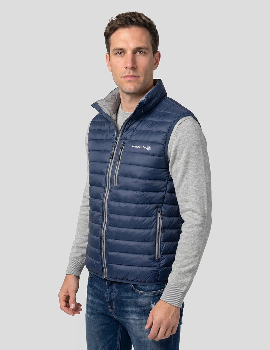 Chaleco greenlanderpoliéster capitonado para hombre 2