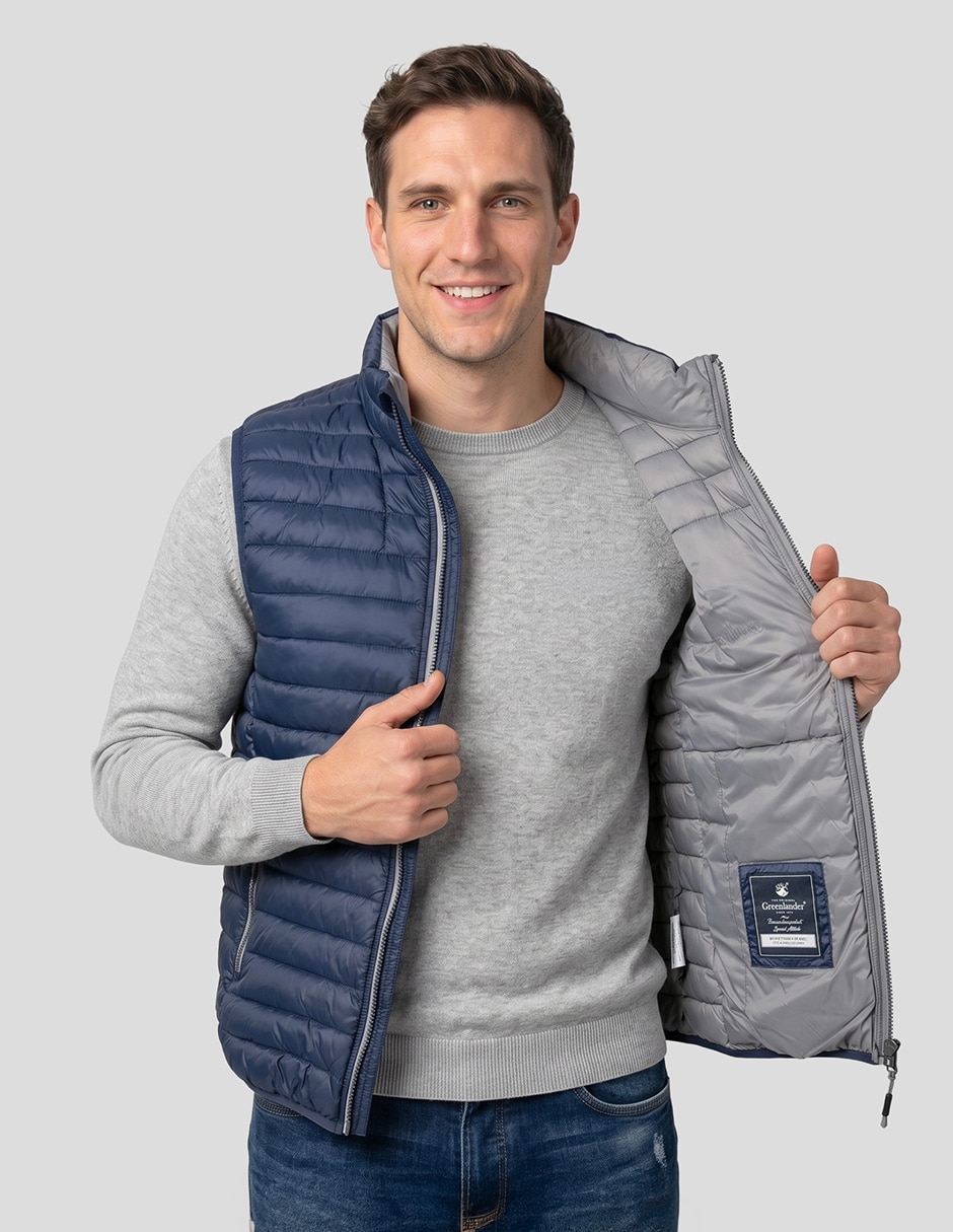 Chaleco greenlanderpoliéster capitonado para hombre 3