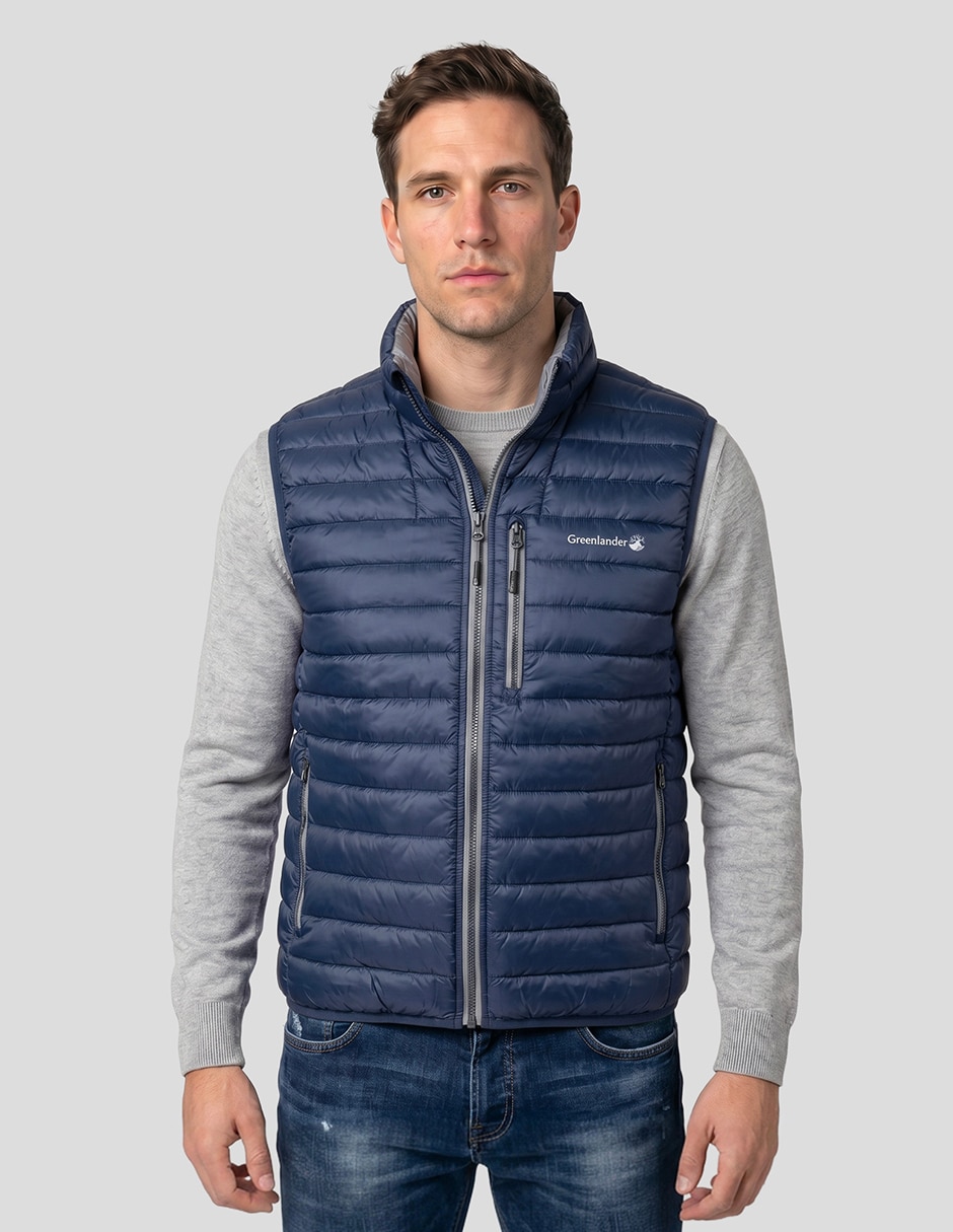 Chaleco greenlanderpoliéster capitonado para hombre 1