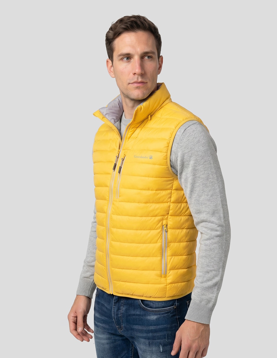 Chaleco greenlanderpoliéster capitonado para hombre
