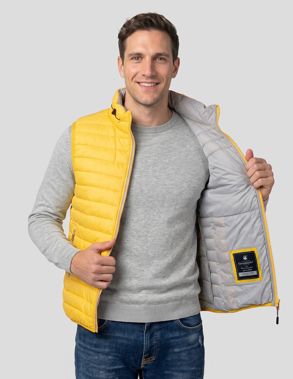 Chaleco greenlanderpoliéster capitonado para hombre