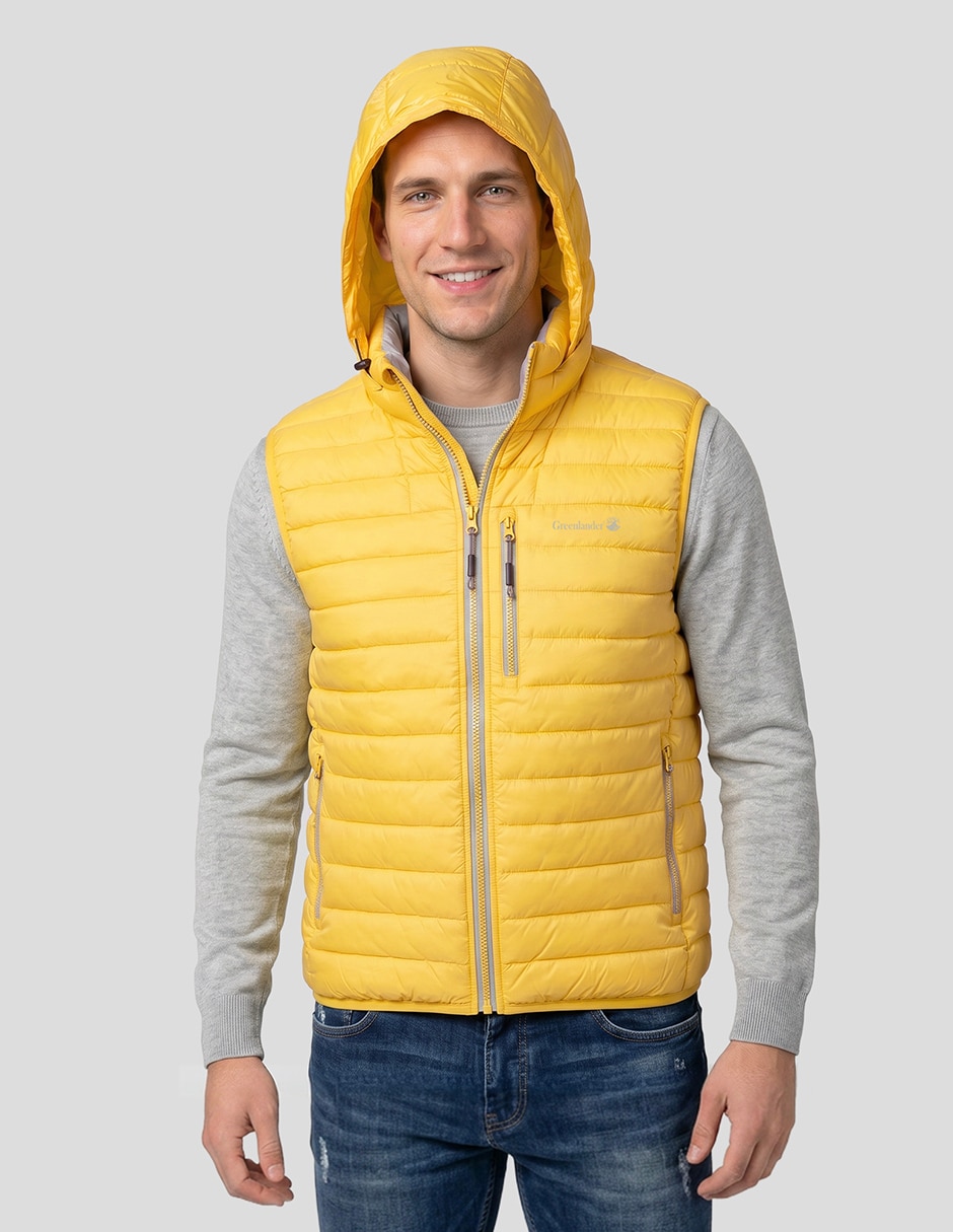 Chaleco greenlanderpoliéster capitonado para hombre