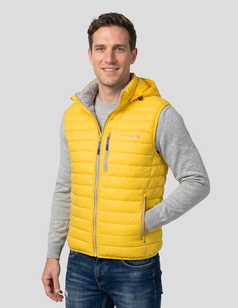 Chaleco greenlanderpoliéster capitonado para hombre
