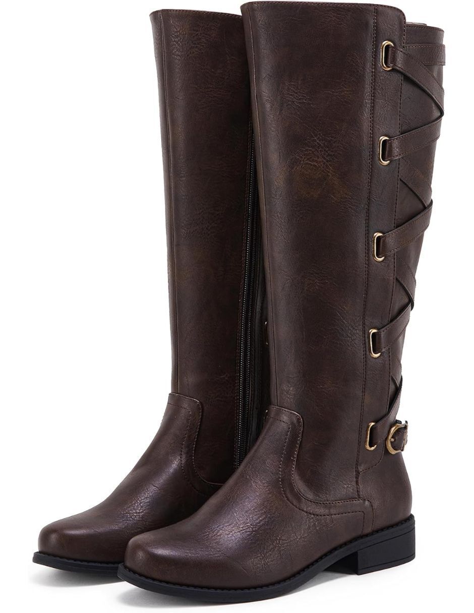 Bota abajo de la rodilla para mujer 4