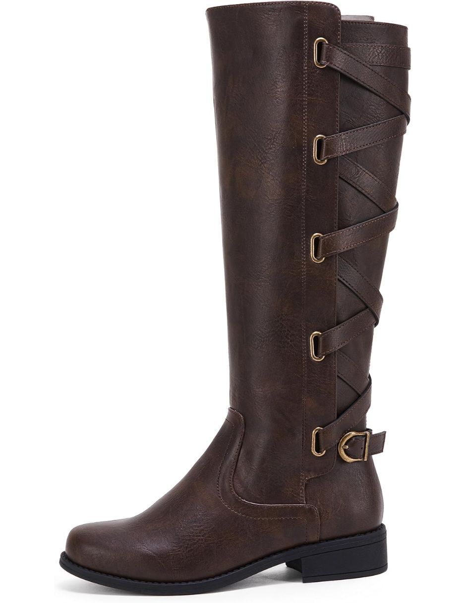 Bota abajo de la rodilla para mujer 1