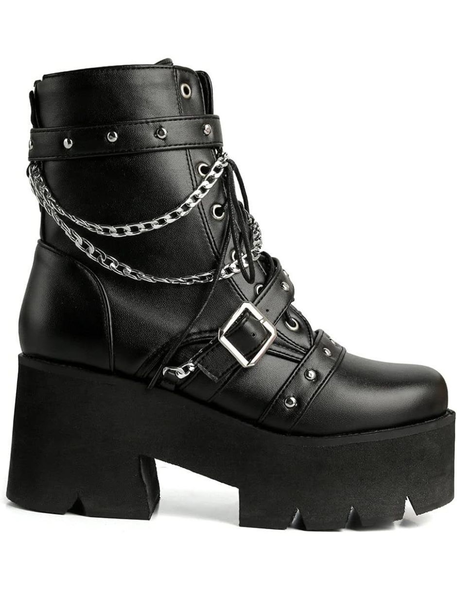 Bota arriba del tobillo para mujer 4