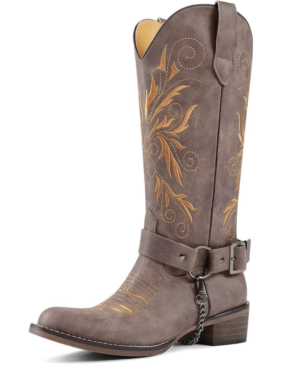 Bota media pierna para mujer 2